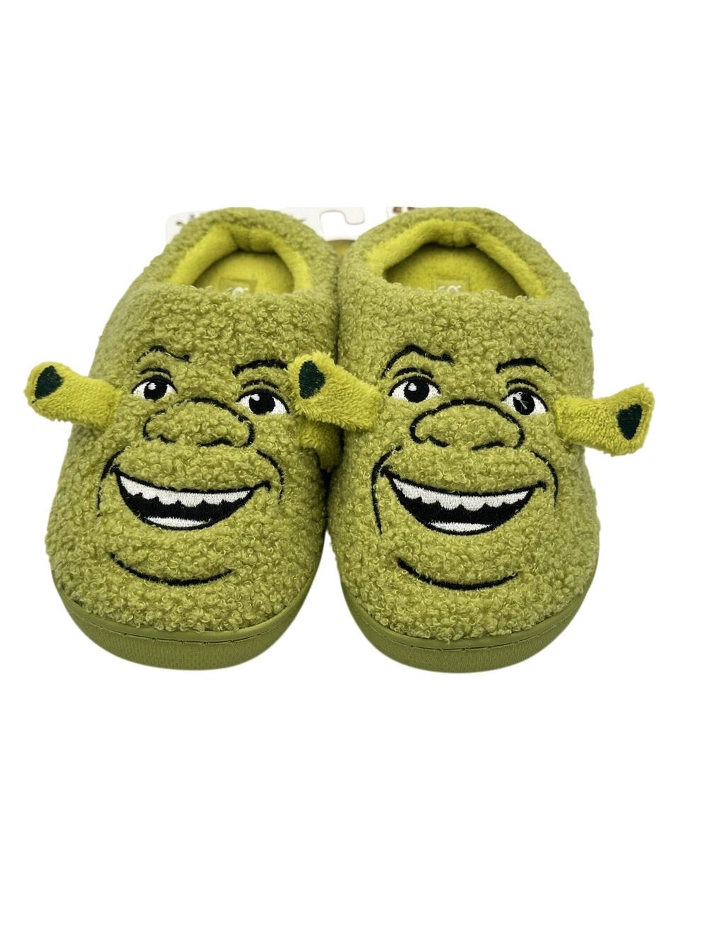 DreamWorks Shrek herpa Boucle Slippers 3D Ears Size: 13/1